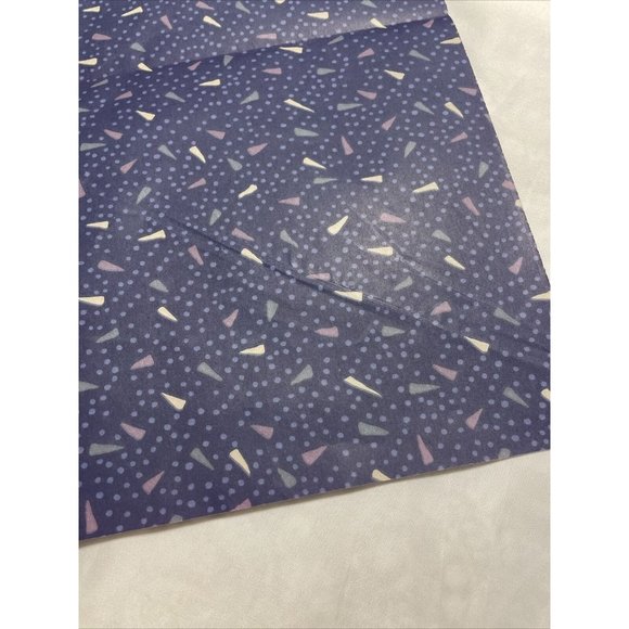 20x30 Inch Blue Fish Coral Wrapping Paper Sheets Set- 2 Papers & 2 Tissue Sheets - Picture 6 of 12